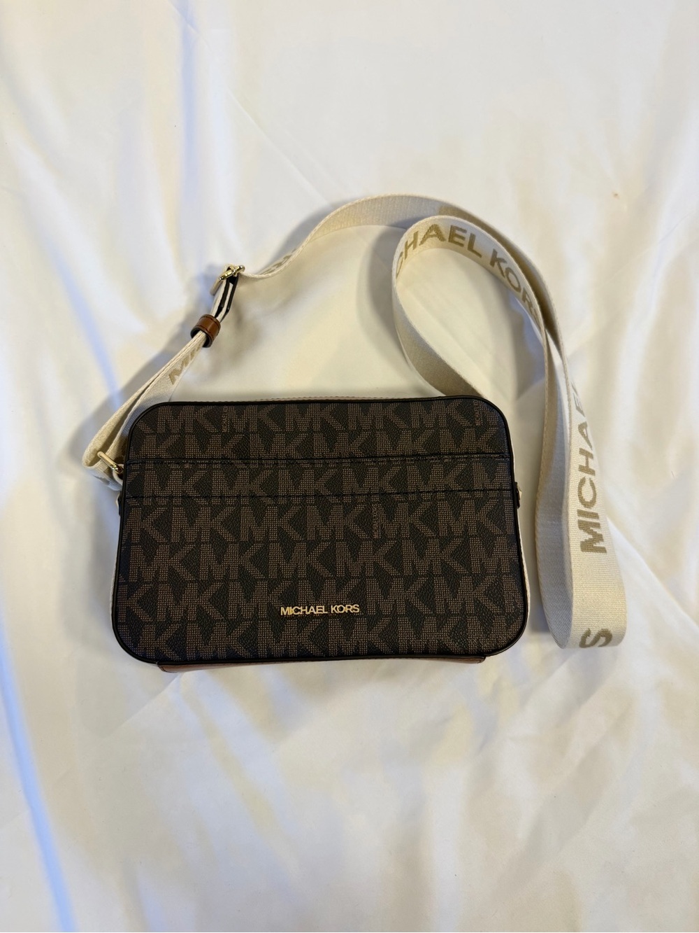 Michael Kors Logo Strap Crossbody Bag